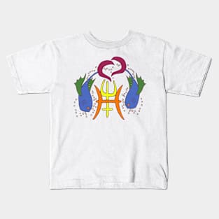 Pisces, the fish Kids T-Shirt